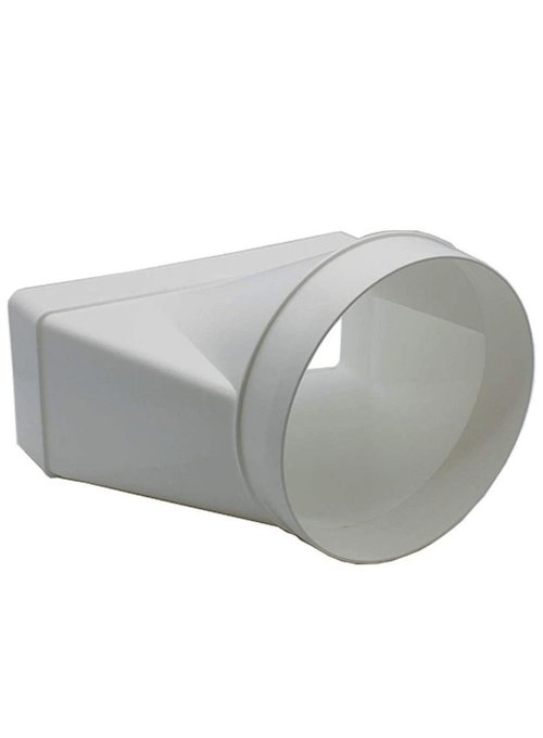 100mm To 204 X 60 Rigid Plastic Straight Transformer