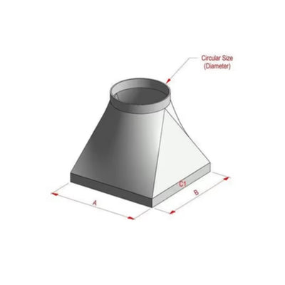 Square to Round Rectangular Ductwork