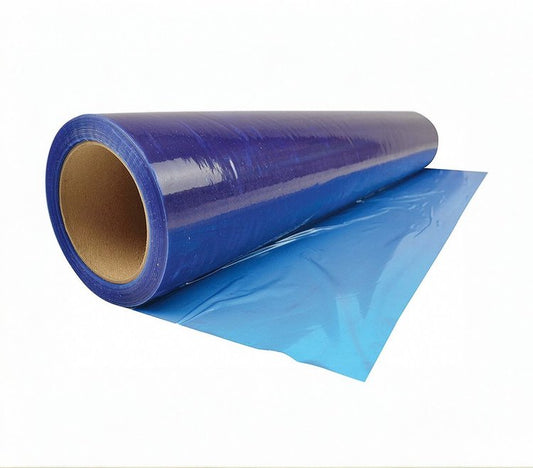 Self Adhesive Blue Film For Dust Protection of Ventilation Ducts (500mm Wide x100m)