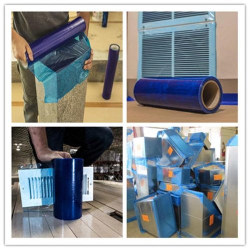Self Adhesive Blue Film For Dust Protection of Ventilation Ducts (500mm Wide x100m)