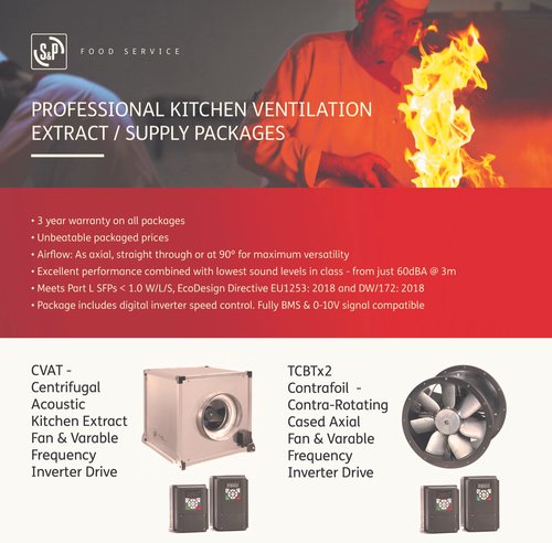 S&P TCBTx2/4-630 + Variable Frequency Inverter Package